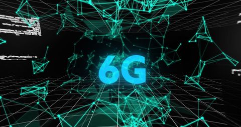 Futuristic 6G Network and Data Connections Digital Imagery - Download Free Stock Images Pikwizard.com