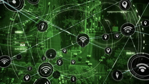 Innovative Traffic Network Connectivity System Visualization