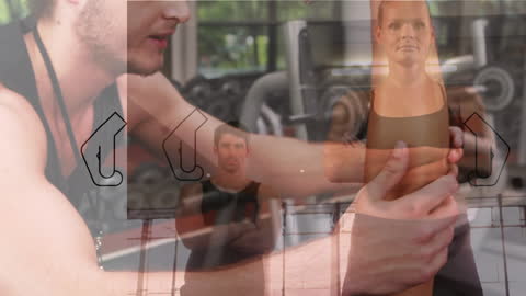 Futuristic Connections Network with Business Professional