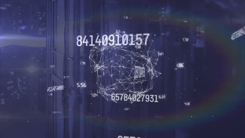 Digital Data Processing with Node Network