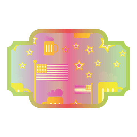 Translucent Patriotic Themed Icon with Stars and Flags - Download Free Stock Videos Pikwizard.com