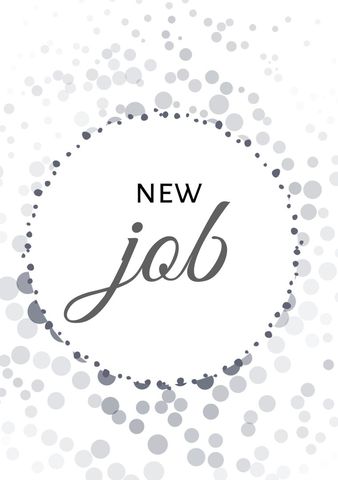 Elegant New Job Announcement with Festive Circle Pattern - Download Free Stock Templates Pikwizard.com