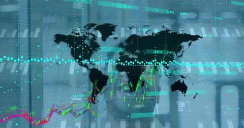 Global Financial Data Analytics and Strategic Planning Concepts - Download Free Stock Images Pikwizard.com