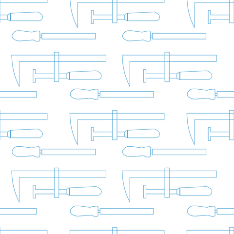 seamless pattern of blue workbench tools on transparent background - Download Free Stock Videos Pikwizard.com