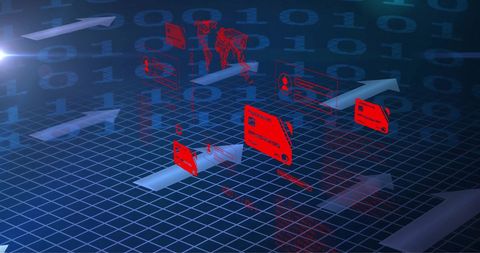 Digital Data Processing and Cyber Security Concept - Download Free Stock Images Pikwizard.com
