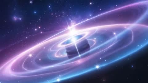 Galactic Core Emitting Luminous Flare in Cosmic Starfield