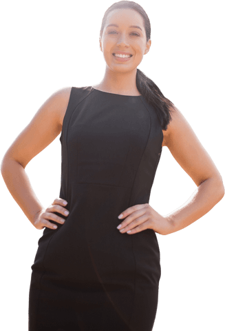 Smiling Confident Businesswoman with Transparent Background - Download Free Stock Videos Pikwizard.com
