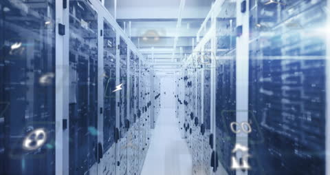 Advanced Digital Data Processing in Network Server Room