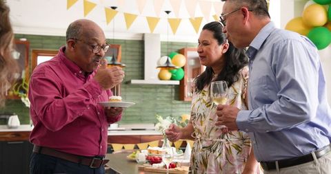 Celebrating Senior Birthday with Friendship and Joy