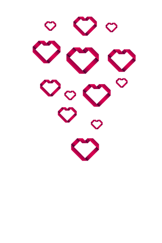 Red Heart Graphics on Transparent Background PNG Illustration - Download Free Stock Videos Pikwizard.com