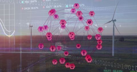 Innovative Energy Solution with Digital Trading Interface - Download Free Stock Images Pikwizard.com
