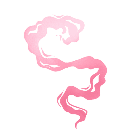 abstract pink ribbon with fluid motion on transparent background - Download Free Stock Videos Pikwizard.com
