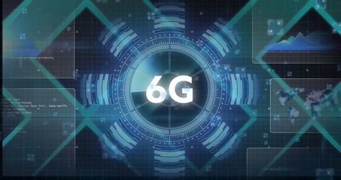 6g futuristic interface with digital hud and data visualization - Download Free Stock Images Pikwizard.com