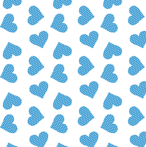 Blue Hearts Pattern on Transparent Background for Valentine's Day - Download Free Stock Videos Pikwizard.com