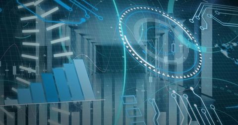 Visualization of 5G Data Processing and Connectivity - Download Free Stock Images Pikwizard.com
