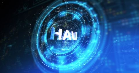 Digital Currency Processing Concept with UAH - Download Free Stock Images Pikwizard.com