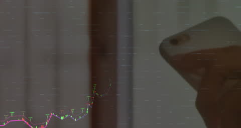 Digital Financial Growth and Technology Interface Concept