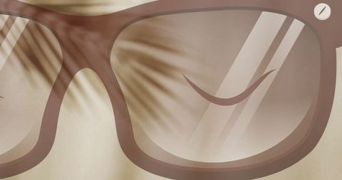 Abstract Illustration of Palm Reflections in Glasses - Download Free Stock Images Pikwizard.com