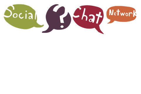 social media speech bubbles on transparent background - Download Free Stock Videos Pikwizard.com