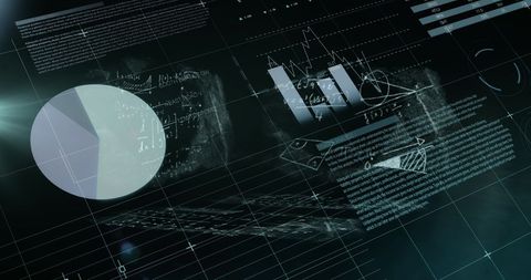 Abstract Visualization of Mathematical Equations with Graph Data - Download Free Stock Images Pikwizard.com