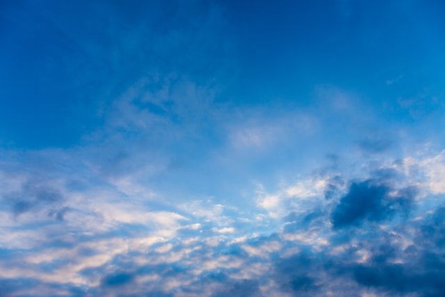 Beautiful Cloudscape with Blue Sky and Soft Clouds - Download Free Stock Photos Pikwizard.com