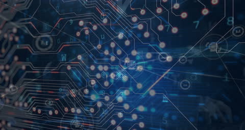 Animation of Data Processing Over Neural Network Space