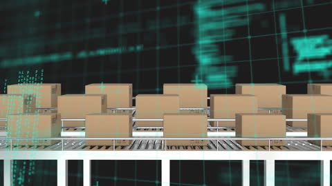 Digital Data Driven Logistics with Conveyor Belt