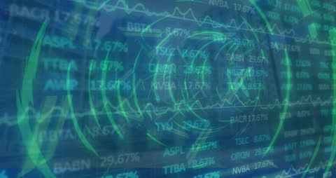 Digital Data Analysis Overlays on City Background