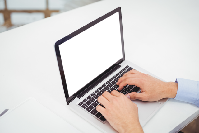 Person Typing on Laptop with Transparent Screen for Design Mockups - Download Free Stock Videos Pikwizard.com