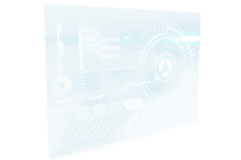 futuristic semi-transparent digital interface with blue accents - Download Free Stock Videos Pikwizard.com