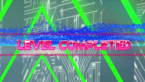Digital Level Completed Interface Animation