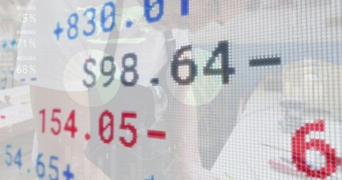 Stock Market Data Overlay with Professionals in Finance World