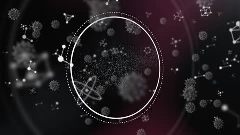 Abstract Visualization of Viral Particles and DNA Strands