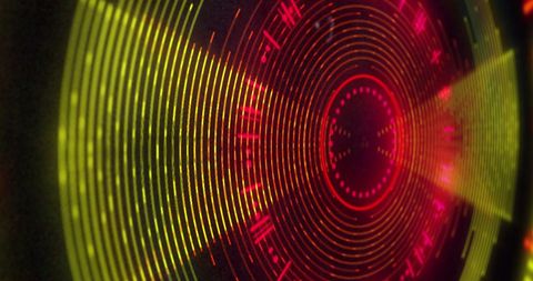 Futuristic Circular 3D Light Display in Vibrant Colors - Download Free Stock Images Pikwizard.com