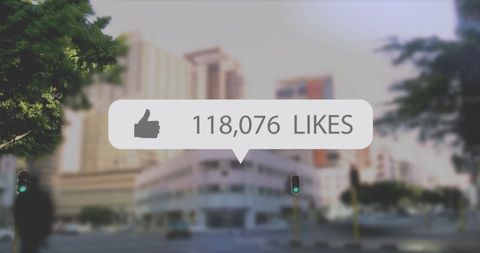 Social Media Engagement in Urban Environment - Download Free Stock Images Pikwizard.com