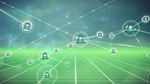 Global Network Connections and Data Processing Overlay