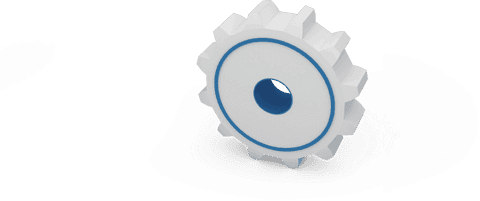 3D White Gear Cog Symbol on Transparent Background - Download Free Stock Videos Pikwizard.com