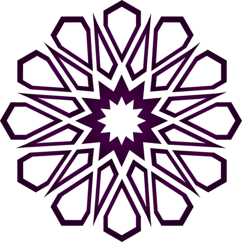 decorative purple geometric starburst design on transparent background - Download Free Stock Videos Pikwizard.com