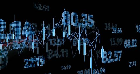 dynamic stock market data on modern digital screen - Download Free Stock Images Pikwizard.com