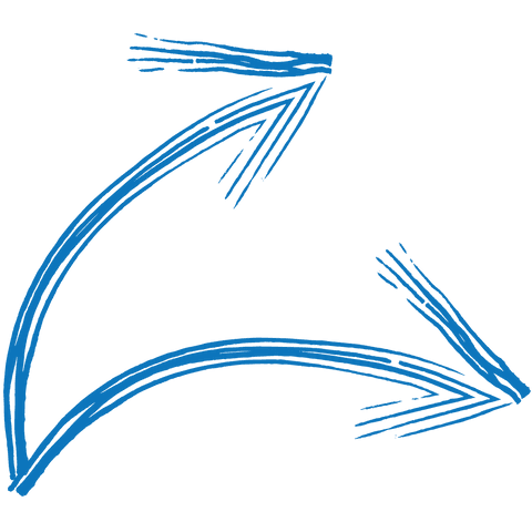 Blue Curved Arrows on Transparent Background for Design - Download Free Stock Videos Pikwizard.com