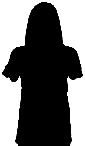 Silhouette of Female Athlete on Transparent Background - Download Free Stock Videos Pikwizard.com