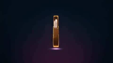 Rotating Gold Padlock Looping 3D Animation with Purple Pulse and Dark Gradient Spotlight