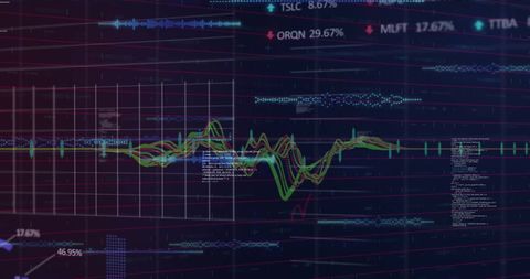 Abstract Financial Data Processing and Analysis Interface - Download Free Stock Images Pikwizard.com