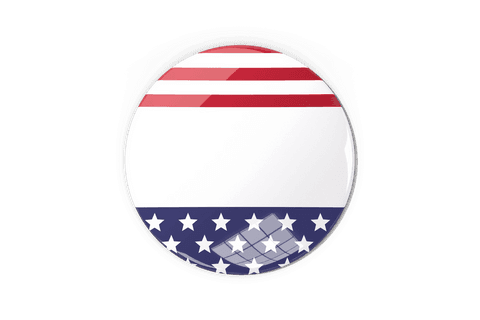transparent patriotic american flag button for election - Download Free Stock Videos Pikwizard.com