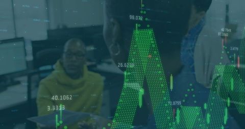 Analysis of financial data in modern office environment