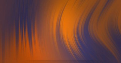 Flowing Orange Waves on Deep Blue Background - Download Free Stock Images Pikwizard.com