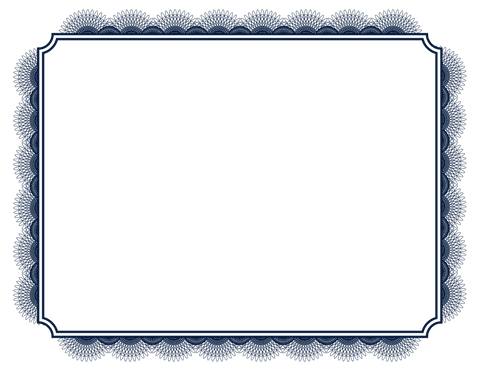 blue patterned frame on transparent background with scalloped edge - Download Free Stock Videos Pikwizard.com