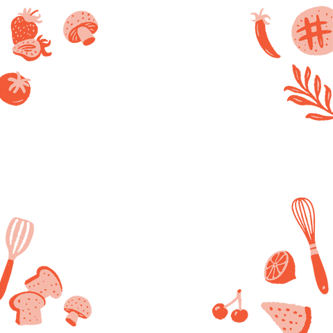 Hand-drawn Cozy Kitchen Utensils and Produce Transparent Border - Download Free Stock Videos Pikwizard.com