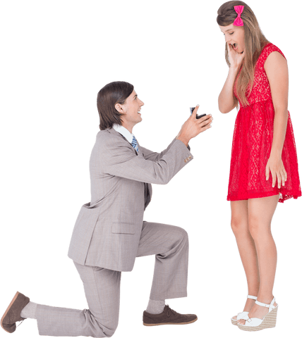 romantic marriage proposal transparent background - Download Free Stock Videos Pikwizard.com