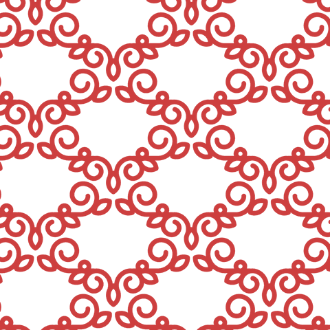 Red Plant Ornament Pattern on Transparent Background - Download Free Stock Videos Pikwizard.com